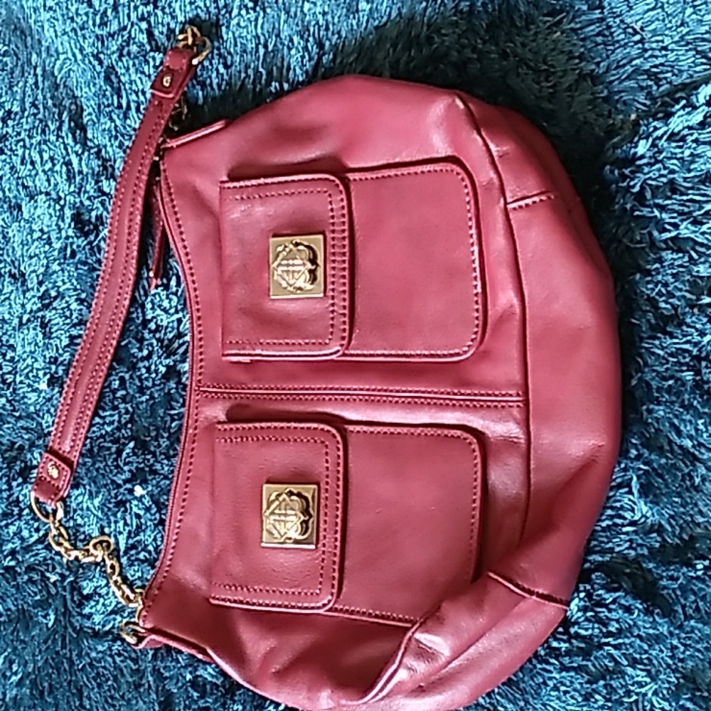 (PR27) Plazza, Genuine Leather,Redish color, Purse(3503-5)